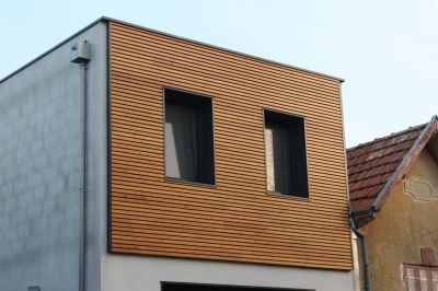 Siding detail